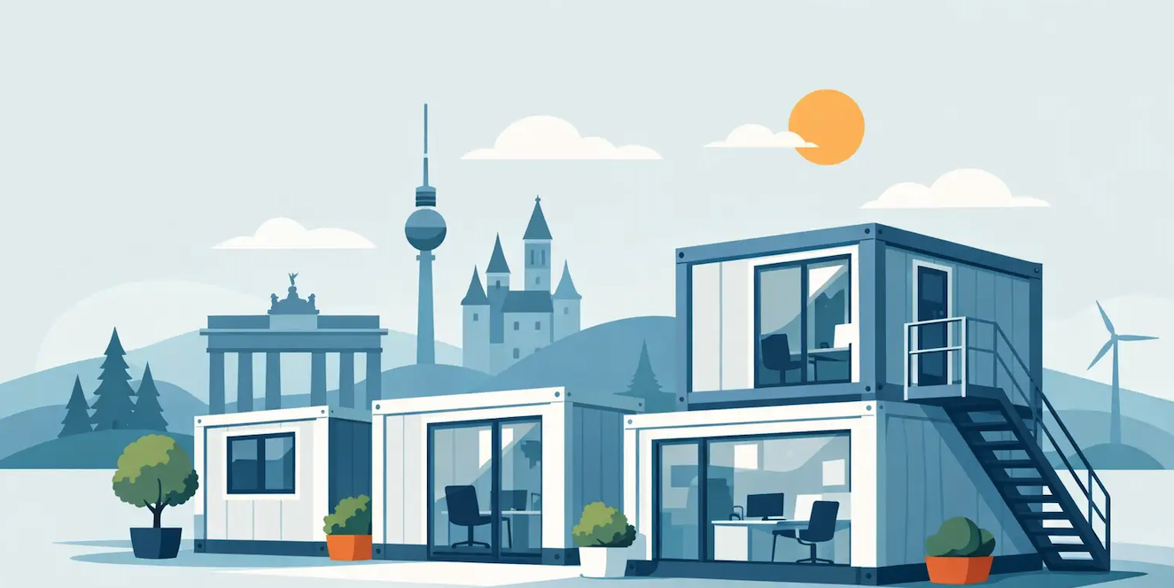Bürocontainer kaufen in Deutschland