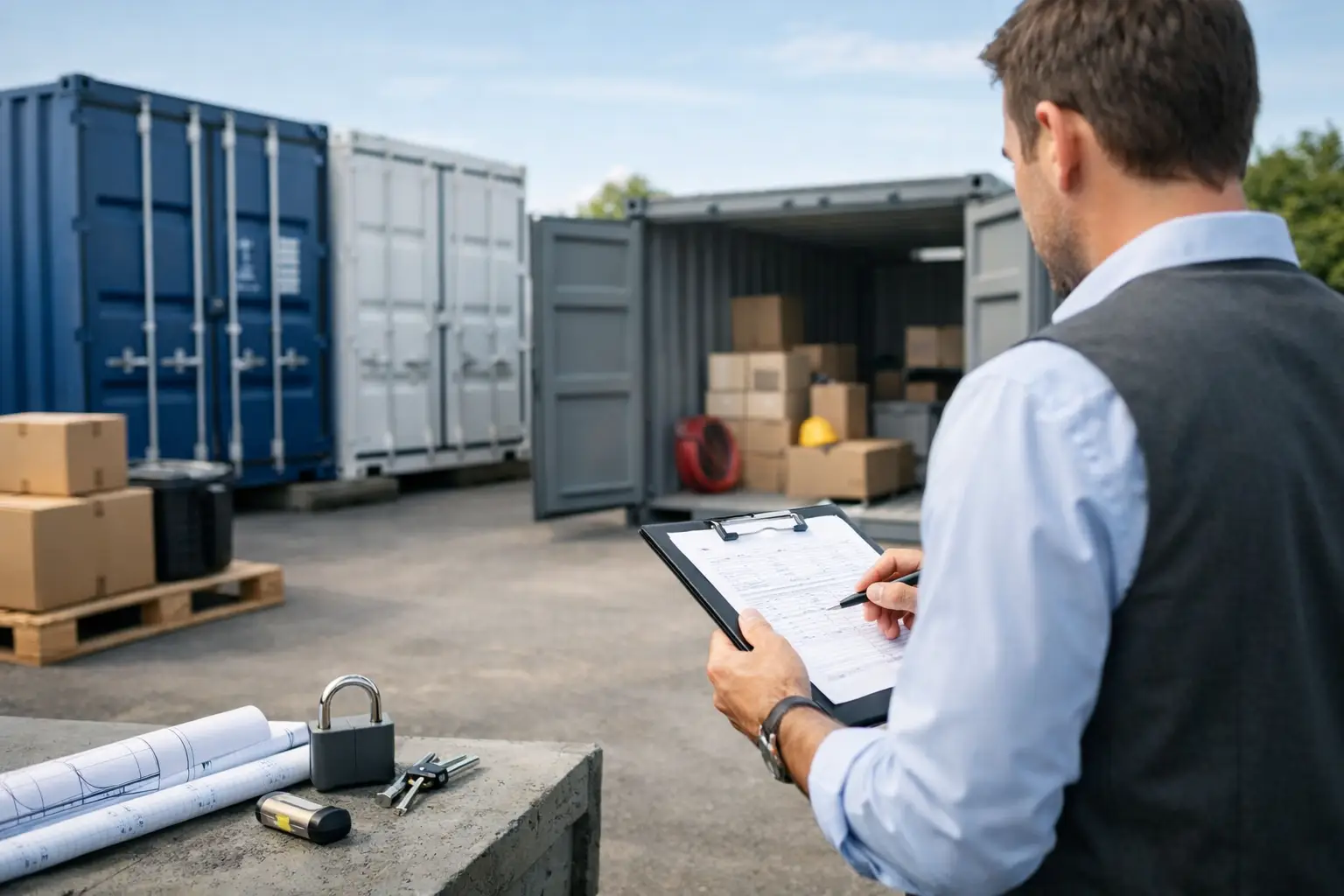 Lagercontainer kaufen: Darauf kommt es an